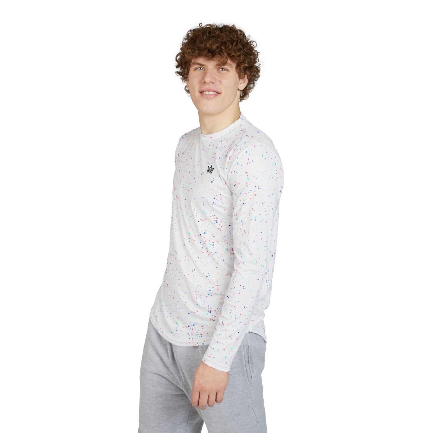 Men's UV Protection Long Sleeve Shirt - Lightweight & Colorful Outdoor Tee