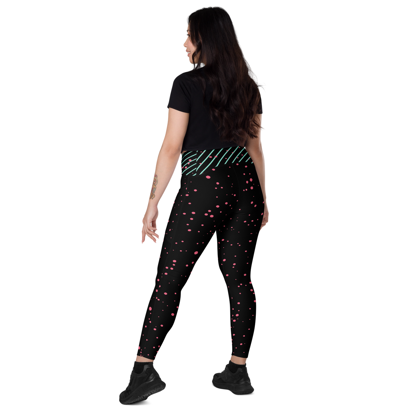 Bright Stripes Leggings with pockets