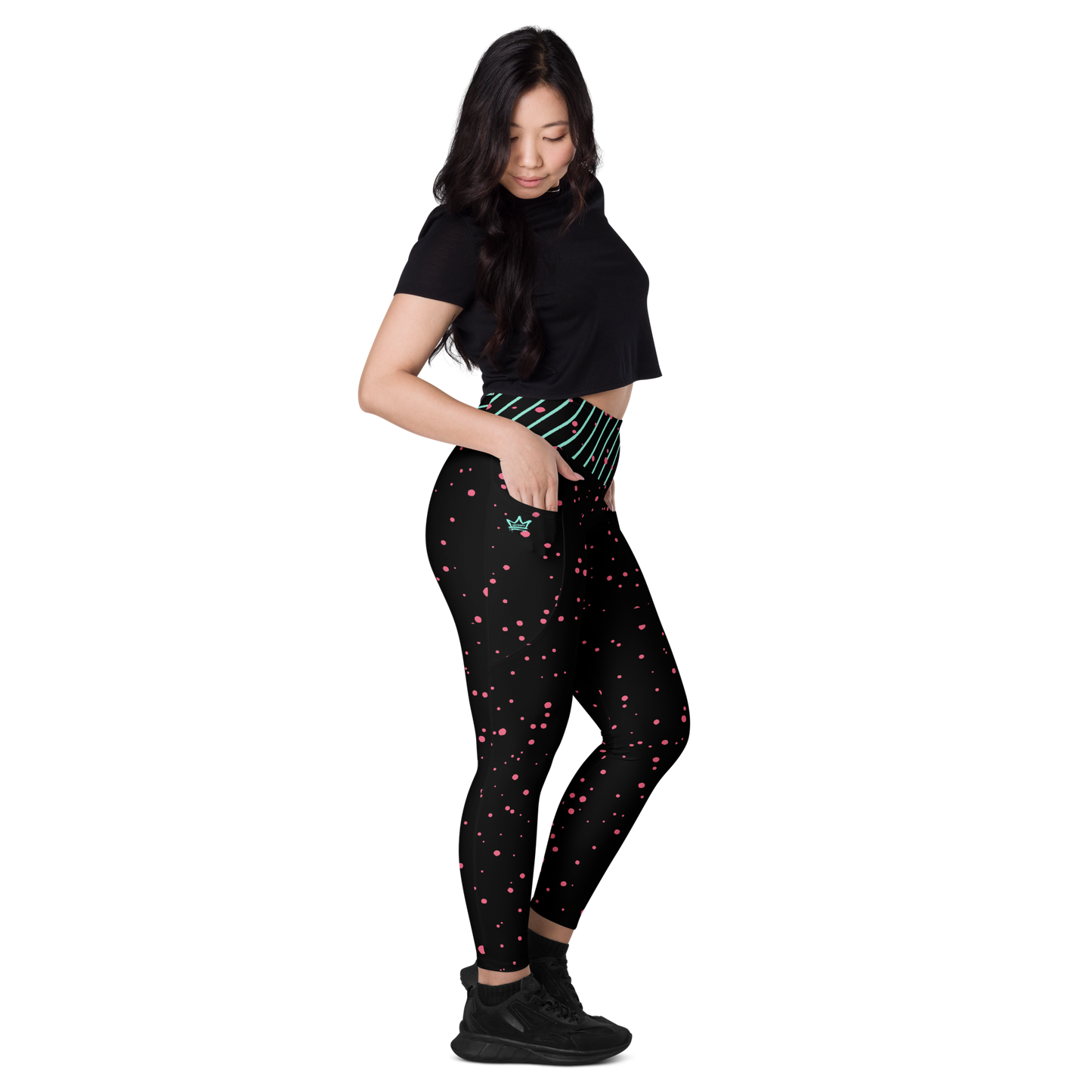 Bright Stripes Leggings with pockets