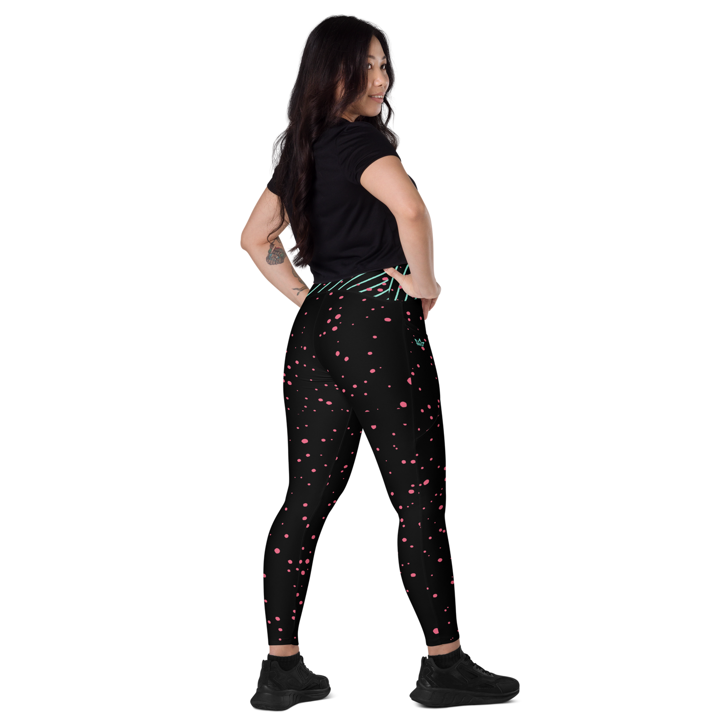 Bright Stripes Leggings with pockets
