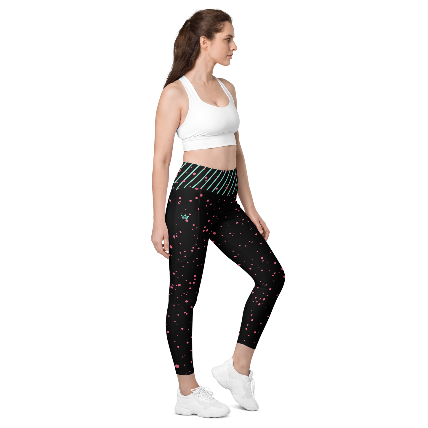 Bright Stripes Leggings with pockets