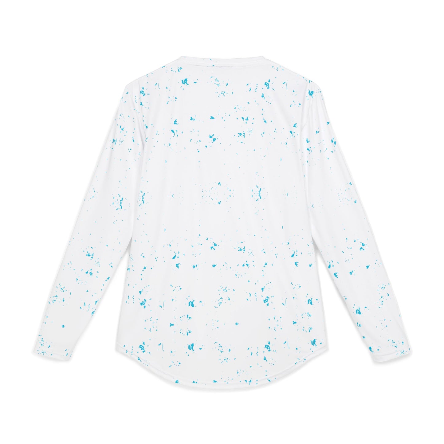 Splash of Blue Men's UV Protection Long Sleeve Shirt